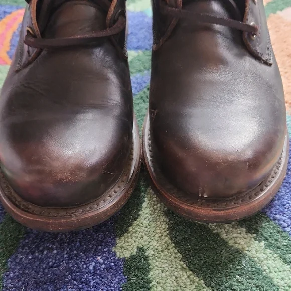 Freebird by Steven Manchester Leather Combat Boots - 7 - Picture 15 of 16